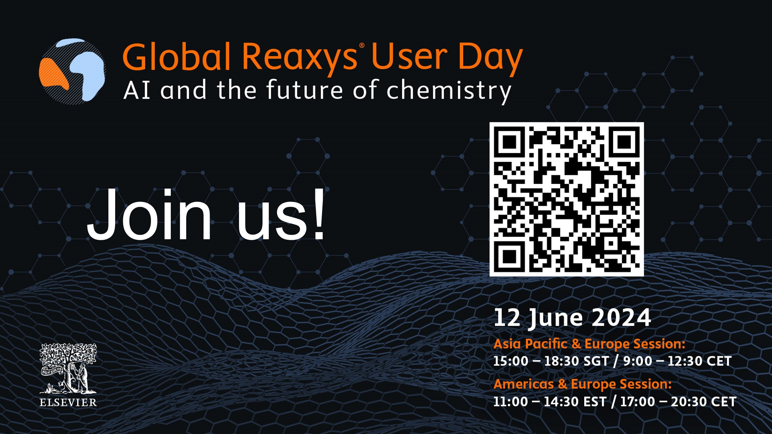 Global Reaxys User Day 2024 on June 12th